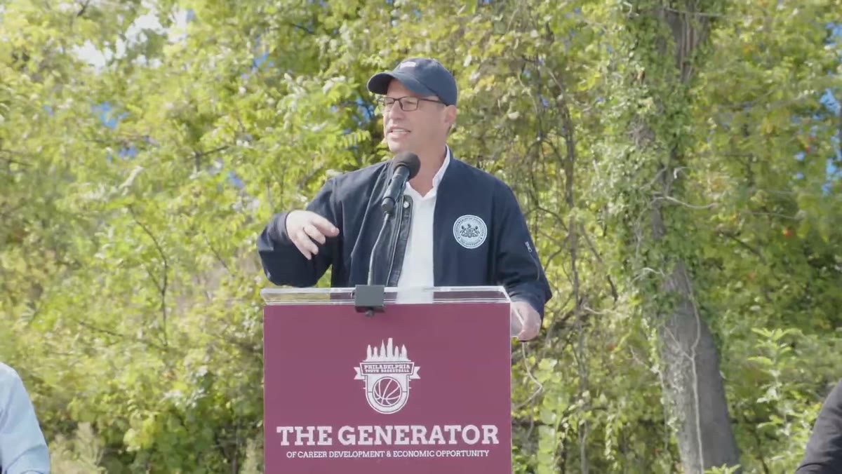 A frame from the Governor of Pennsylvania (Shapiro) meeting recording